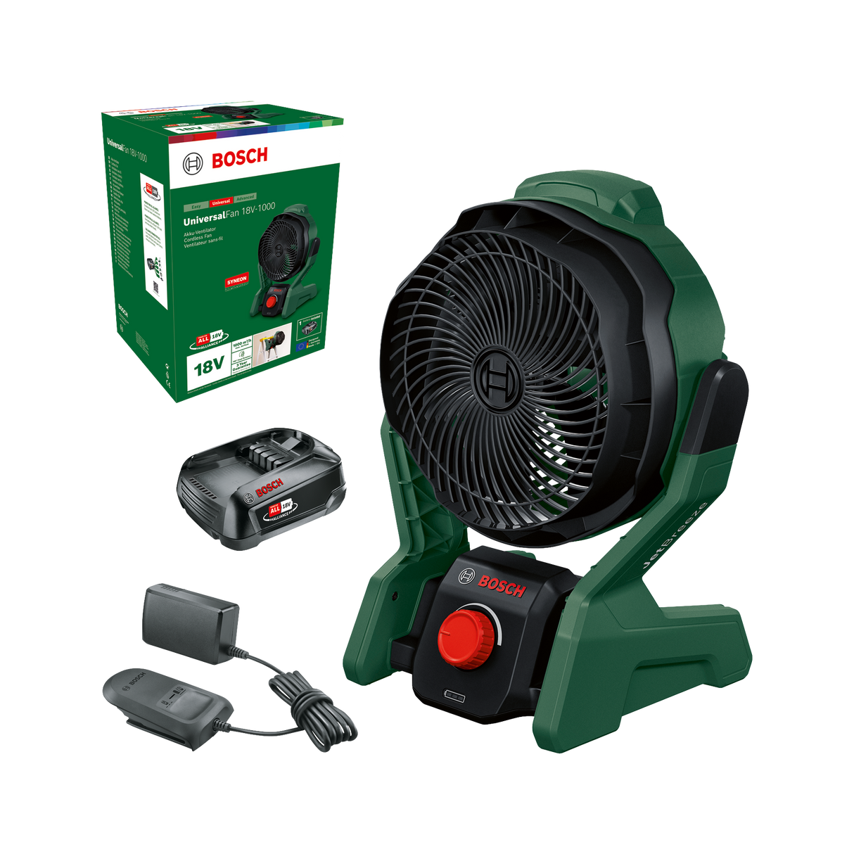 Akku-Ventilator UniversalFan 18V-1000 Set