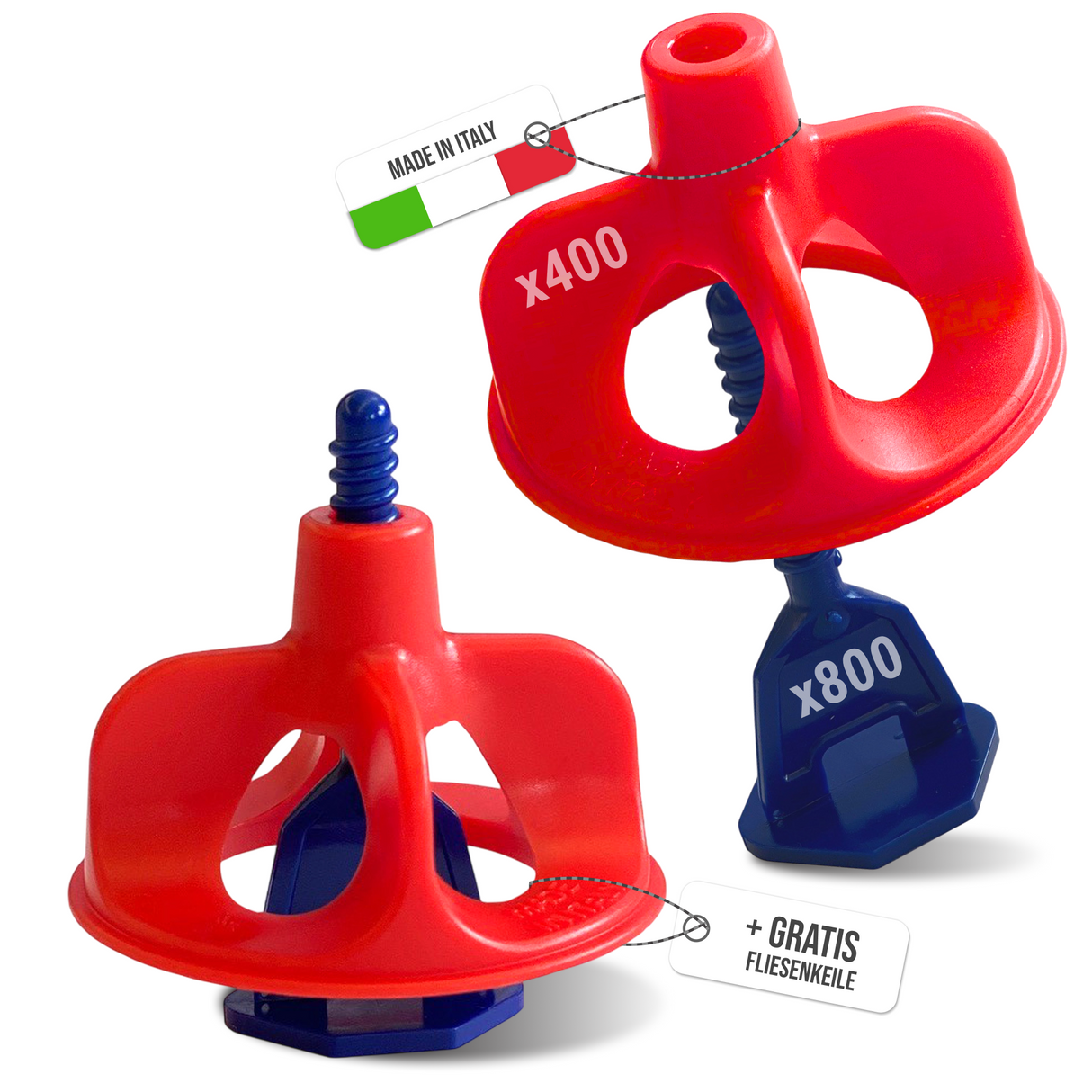 Fliesenverlegehilfe Nivelliersystem 1,5 mm