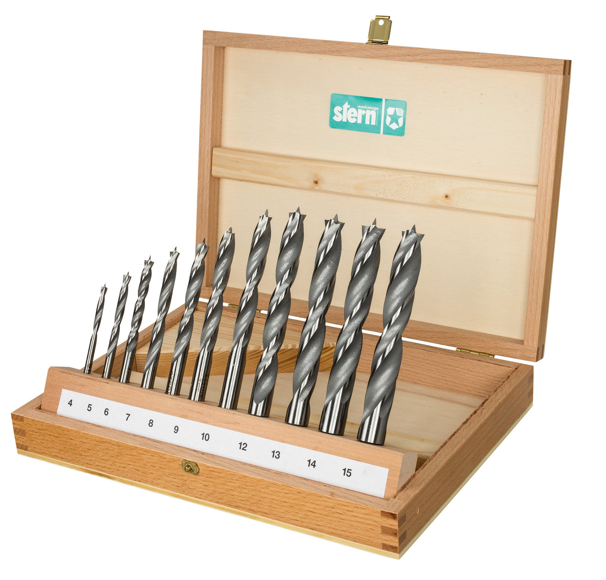 Holzspiralbohrer Set – HS Qualität für präzises Bohren in Weich- & Hartholz