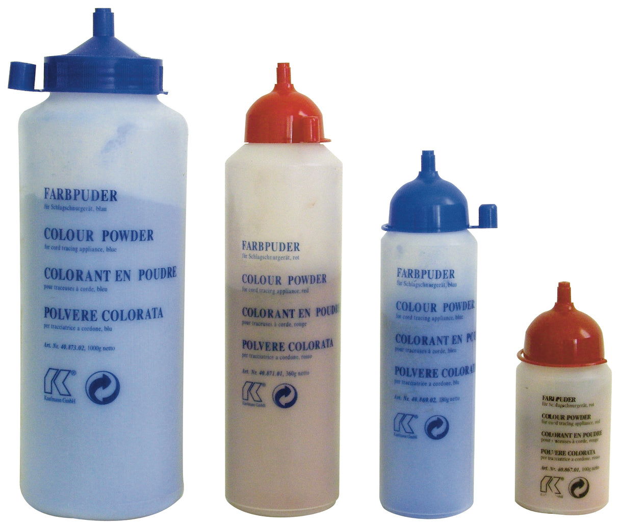 Farbpuder für Schlagschnurr