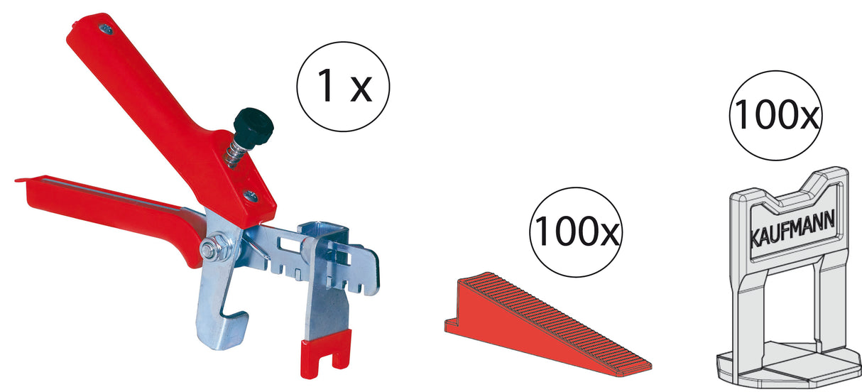 Fliesen-Nivelliersystem Starterset