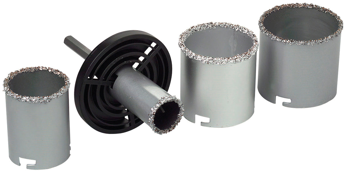 Hartmetall-Lochbohrset