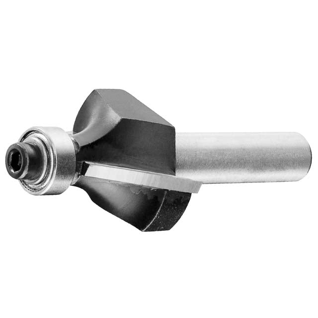 Viertelstabfräser Schaft 8 mm – mit Kugellager