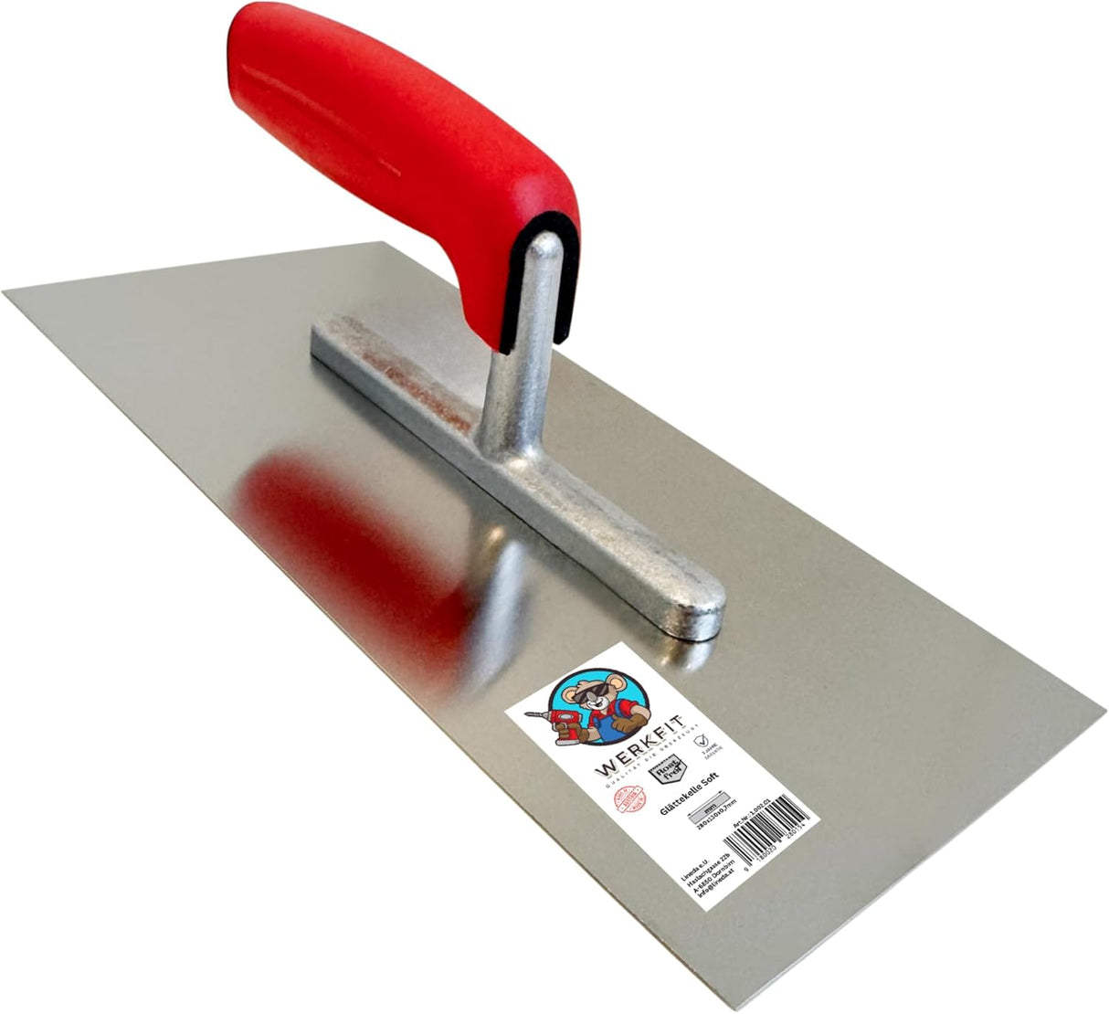 Rostfreie Glättekelle – Profi Spachtel- & Trockenbaukelle