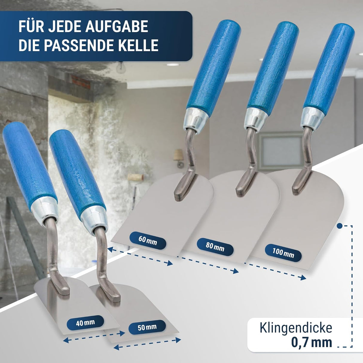 Gipserspachtel rostfrei