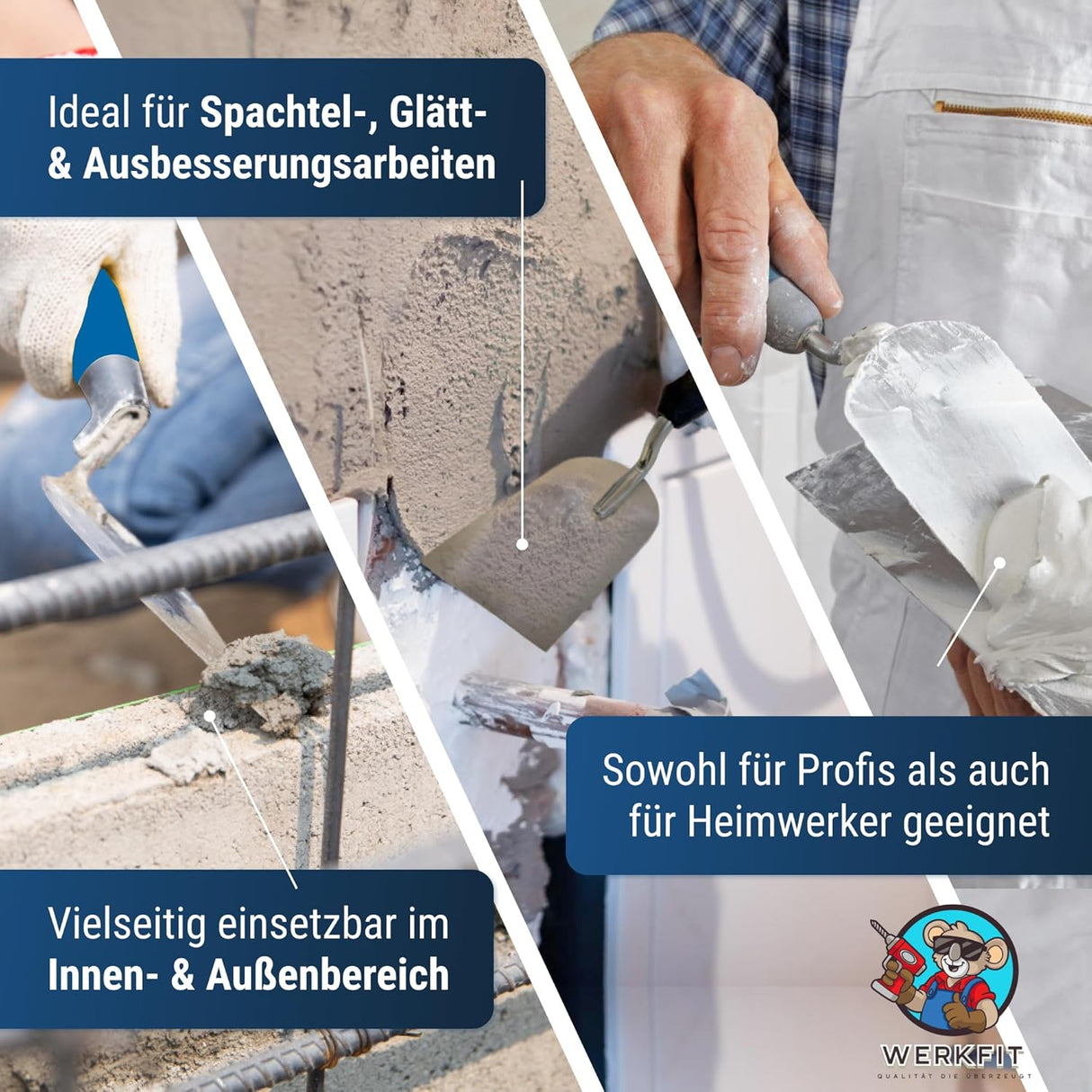 Gipserspachtel rostfrei