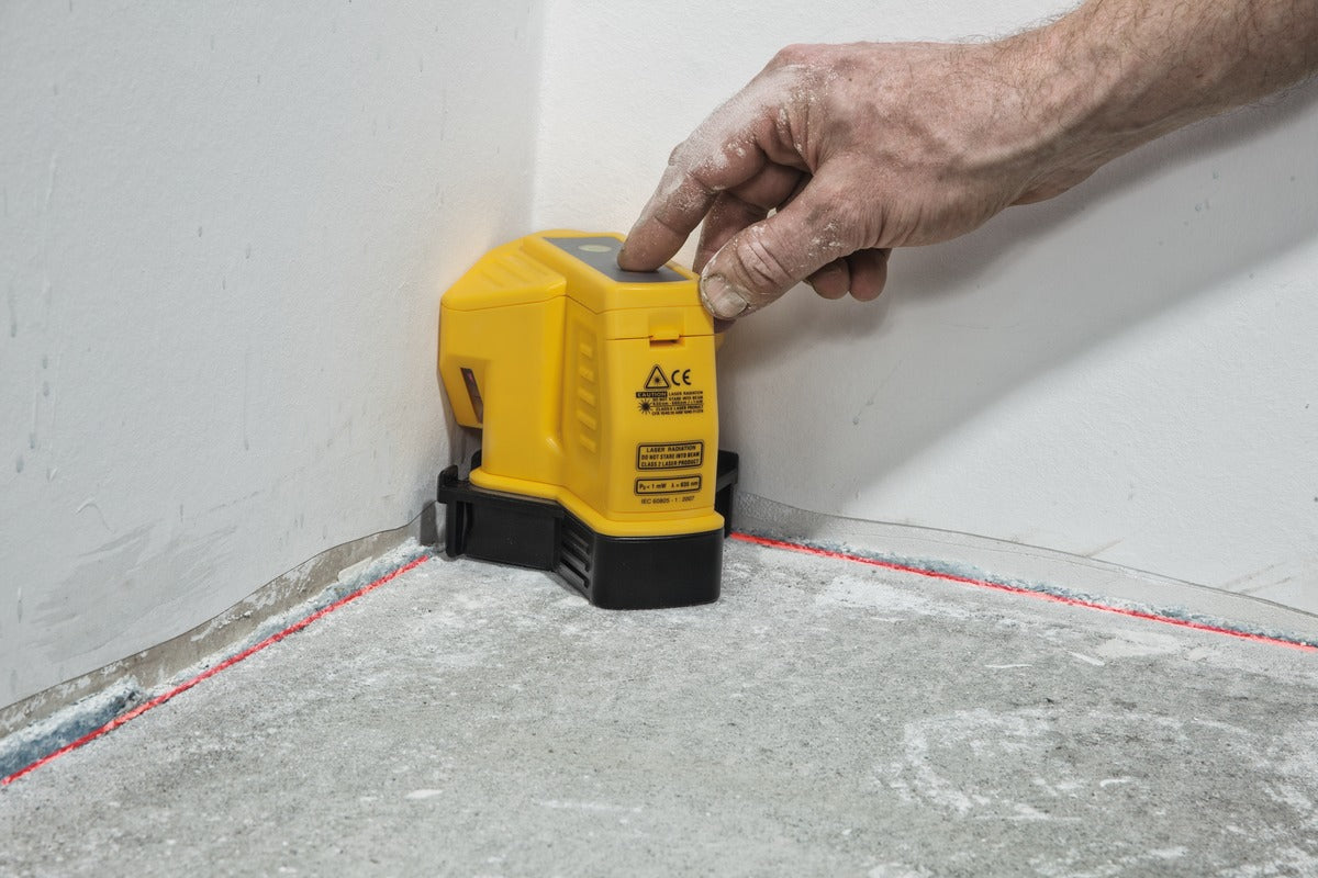 Bodenlinien-Laser FLS 90 3-teiliges Set