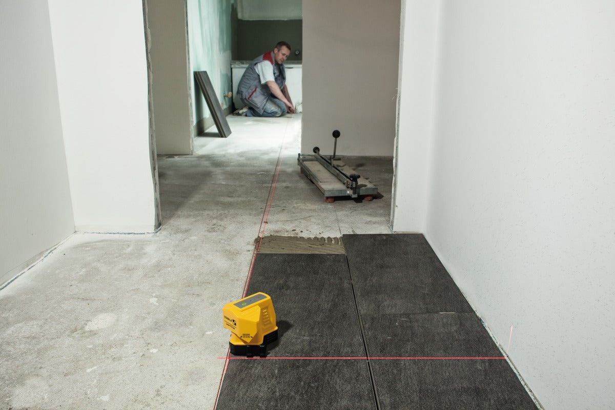 Bodenlinien-Laser FLS 90 3-teiliges Set