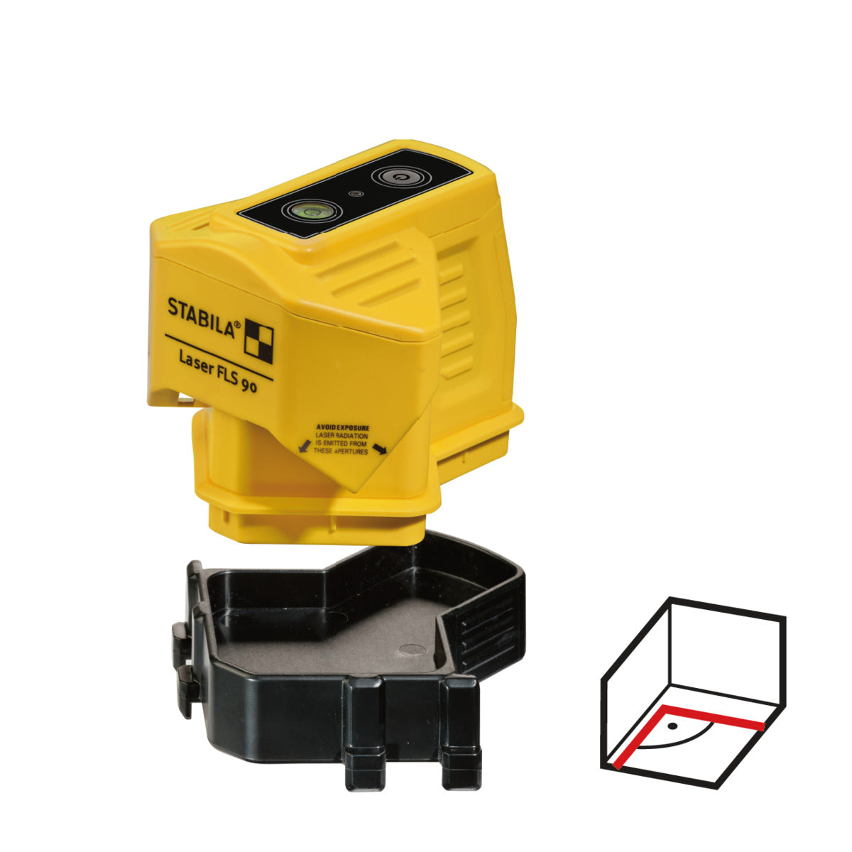 Bodenlinien-Laser FLS 90 3-teiliges Set