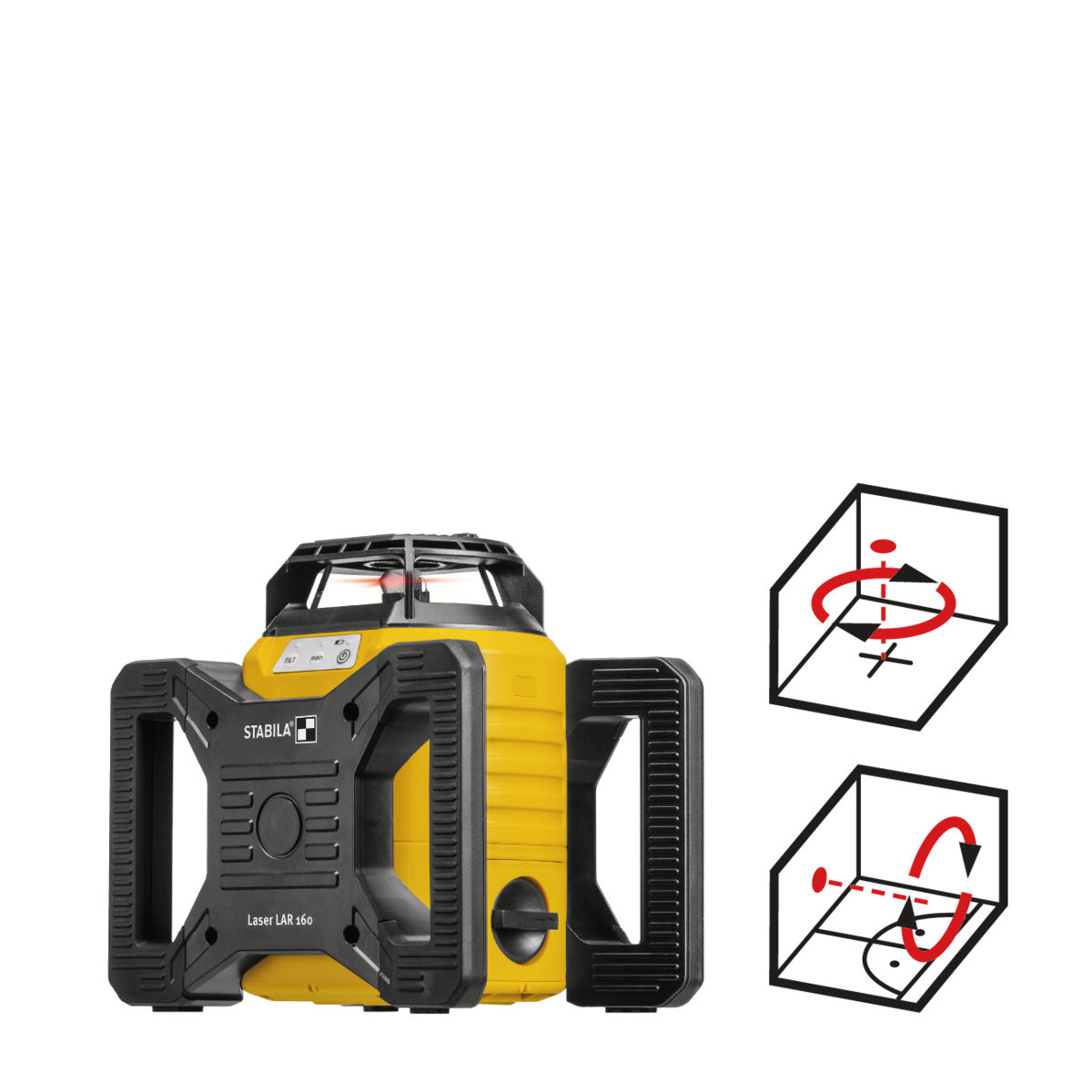 Rotationslaser LAR 160 7-teiliges Set