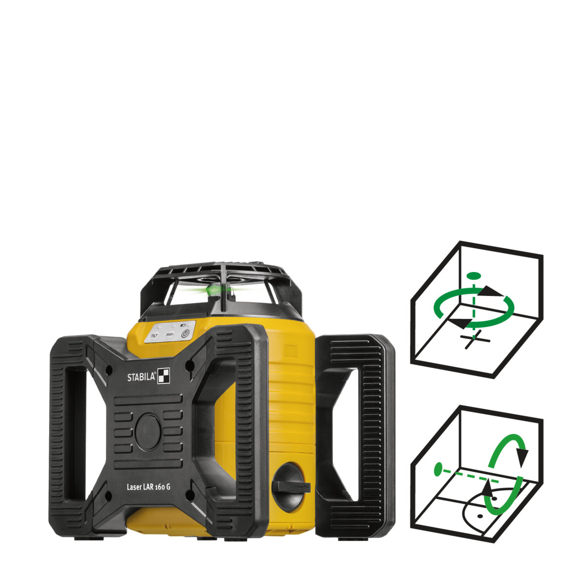 Rotationslaser LAR 160 G 4-teiliges Set