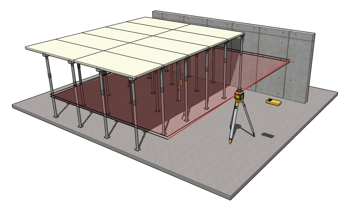Rotationslaser LAR 350 9-teiliges Set