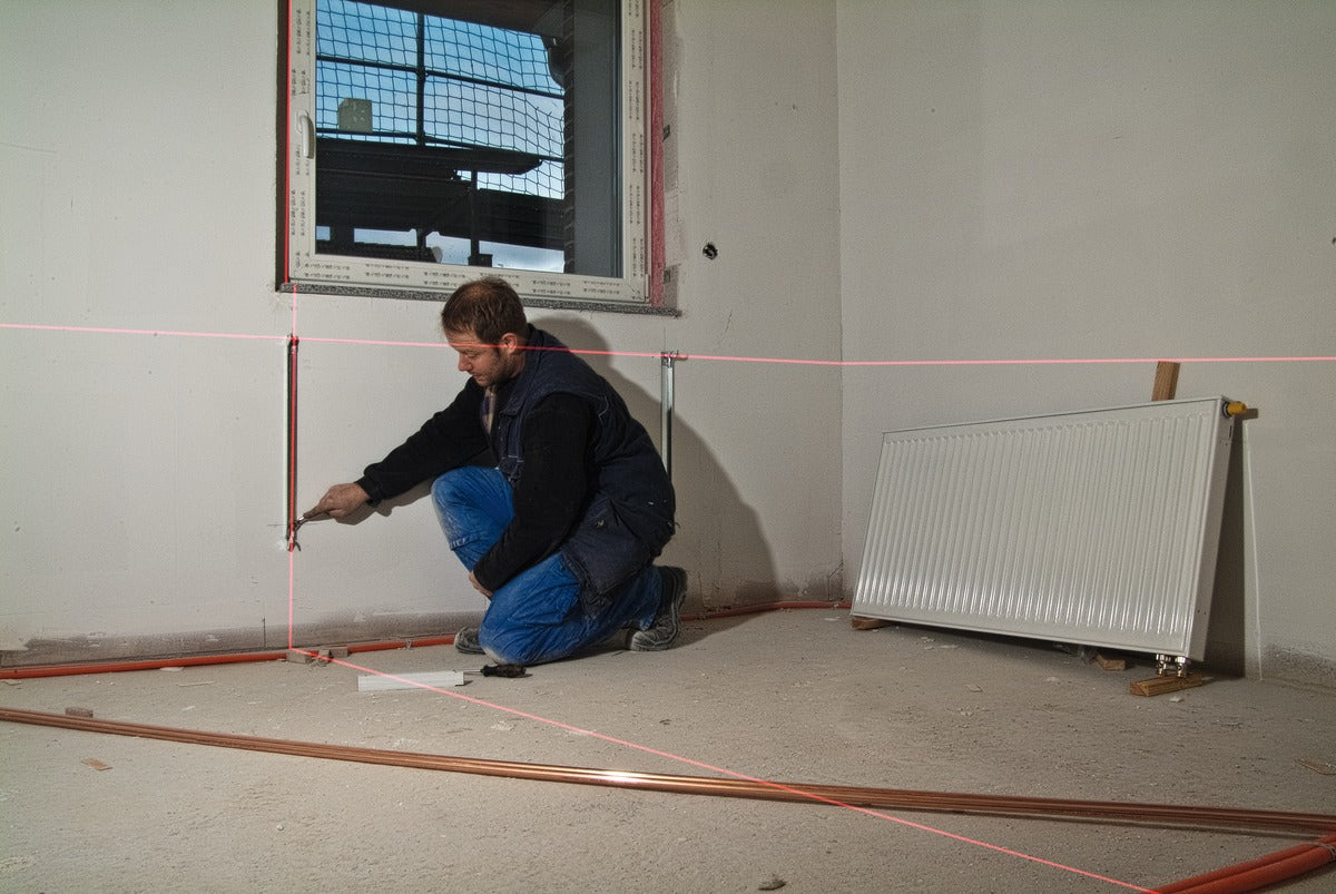 Kreuzlinien-Lot-Laser LAX 300 4-teiliges Set