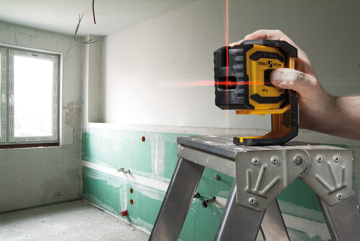 Kreuzlinien-Lot-Laser LAX 300 4-teiliges Set