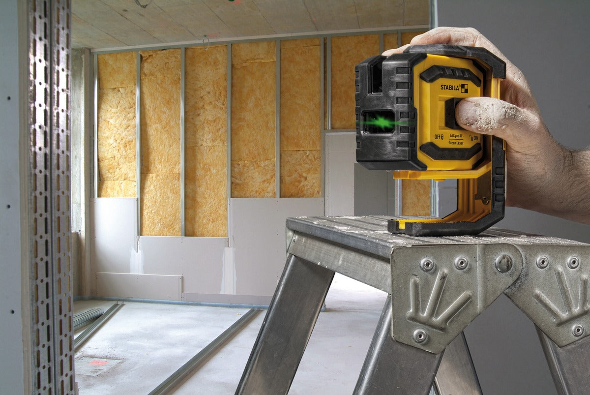 Kreuzlinien-Lot-Laser LAX 300 G 4-teiliges Set