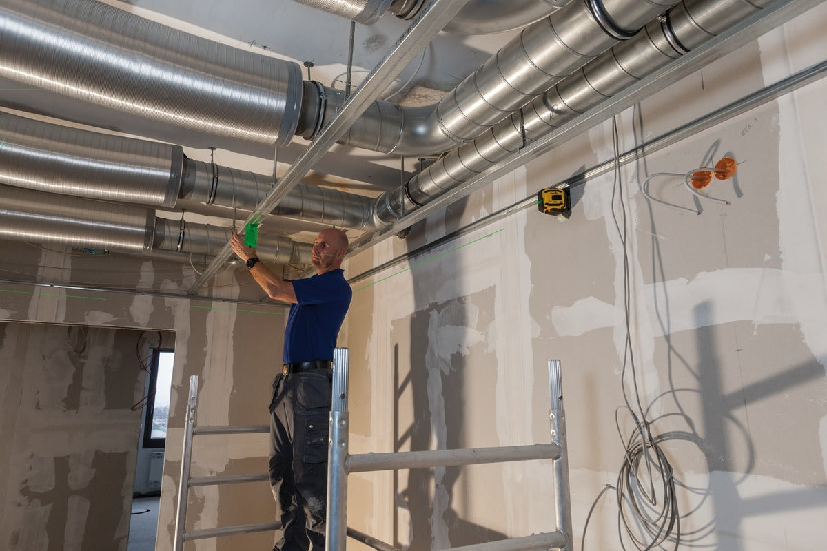 Kreuzlinien-Lot-Laser LAX 300 G 4-teiliges Set