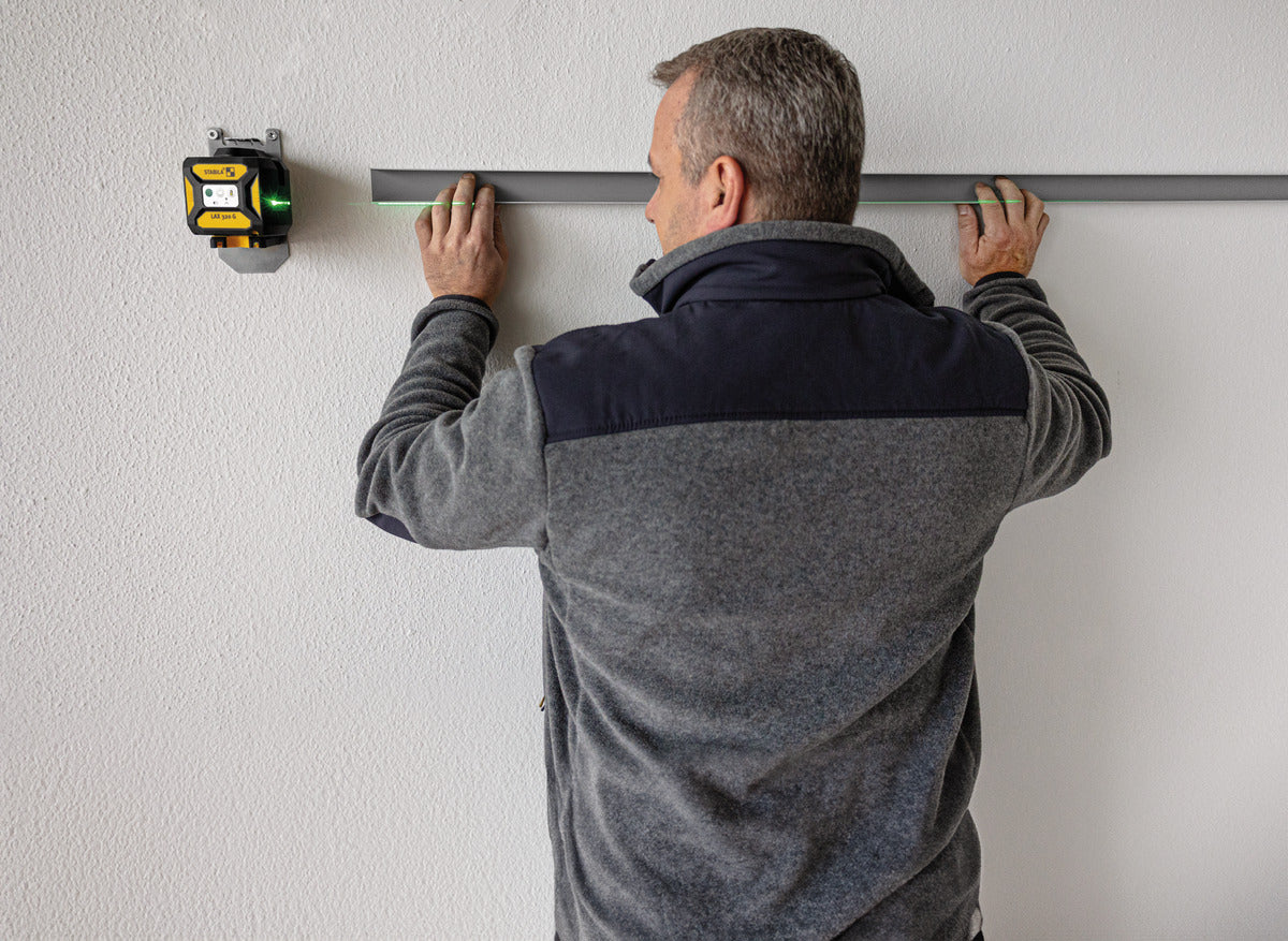 Kreuzlinien-Lot-Laser LAX 320 G, 5-teiliges Set