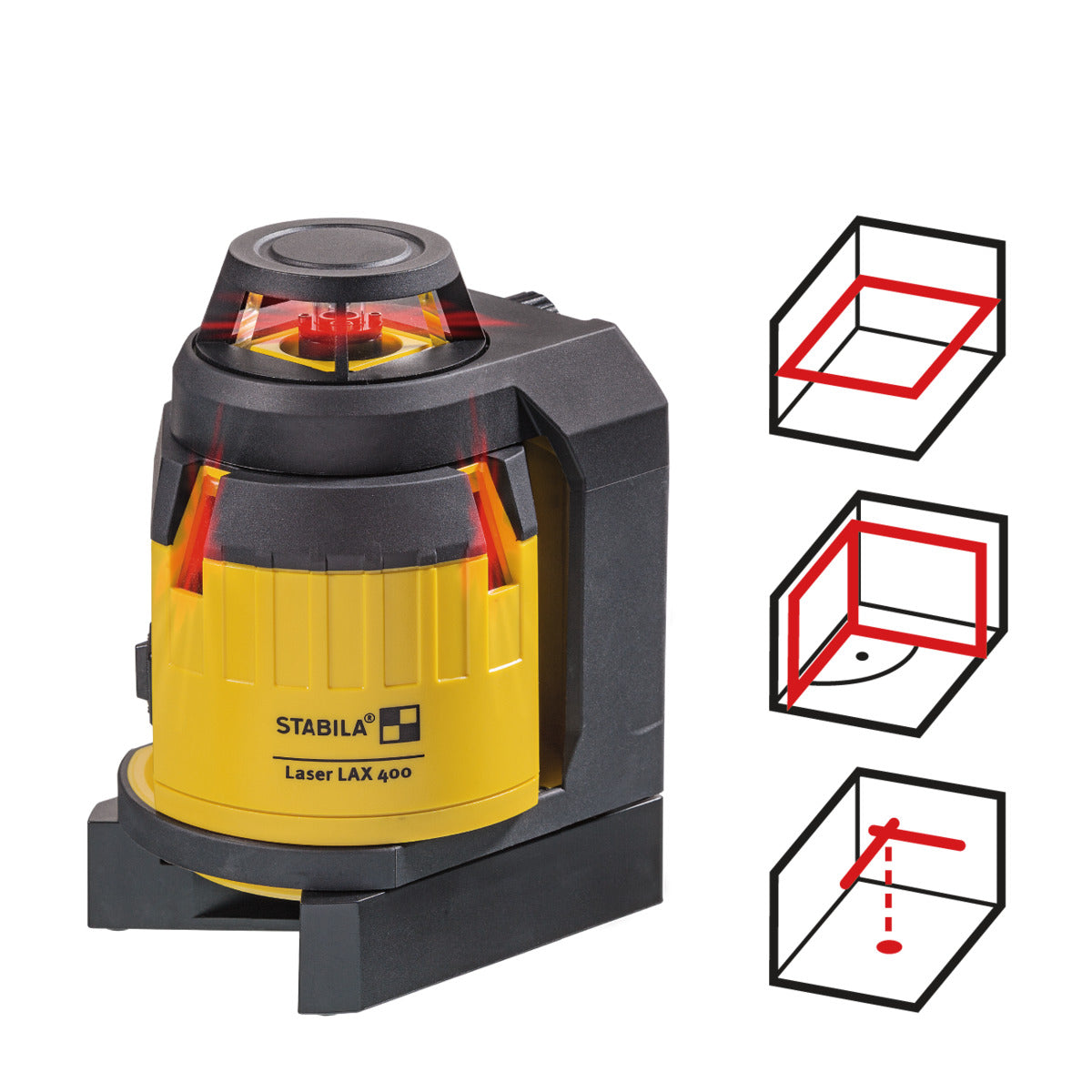 Multilinien-Laser LAX 400 6-teiliges Set