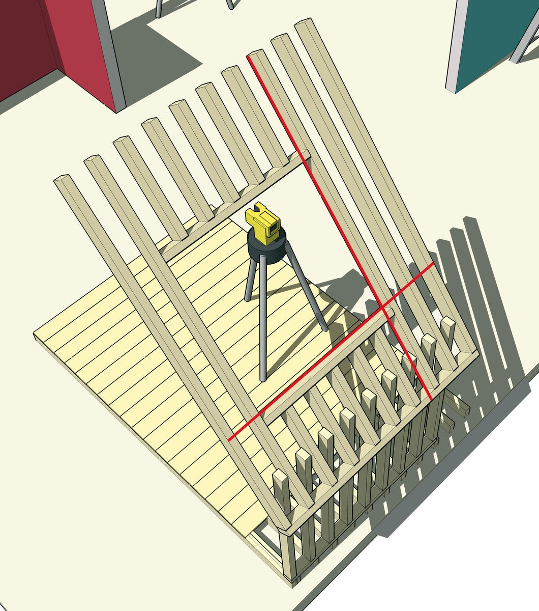 Kreuzlinien-Laser LAX 50