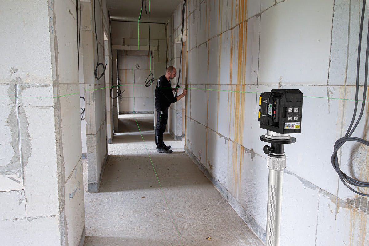 Kreuzlinien-Lot-Laser LAX 500 G 7-teiliges Set