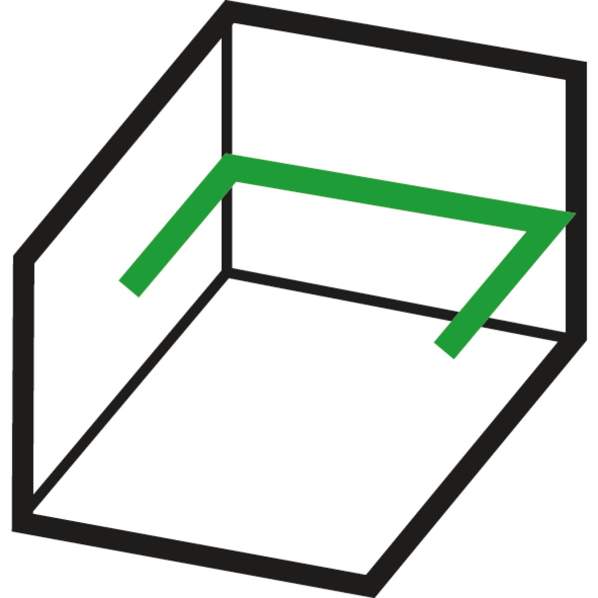 Kreuzlinien-Lot-Laser LAX 300 G 4-teiliges Set