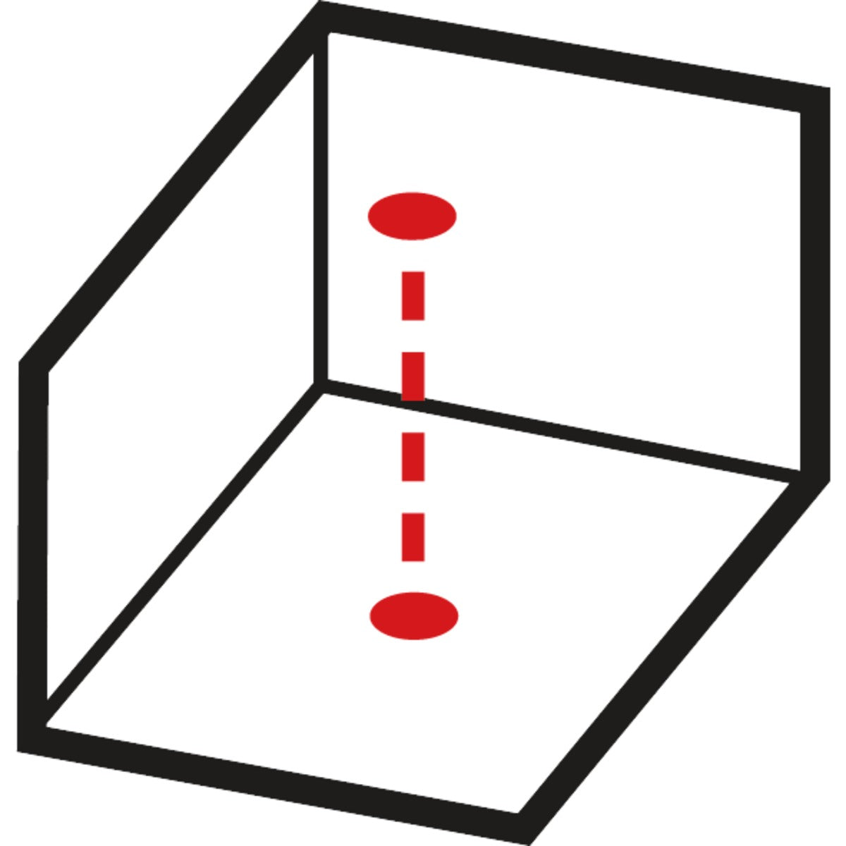 Kreuzlinien-Lot-Laser LAX 300 4-teiliges Set