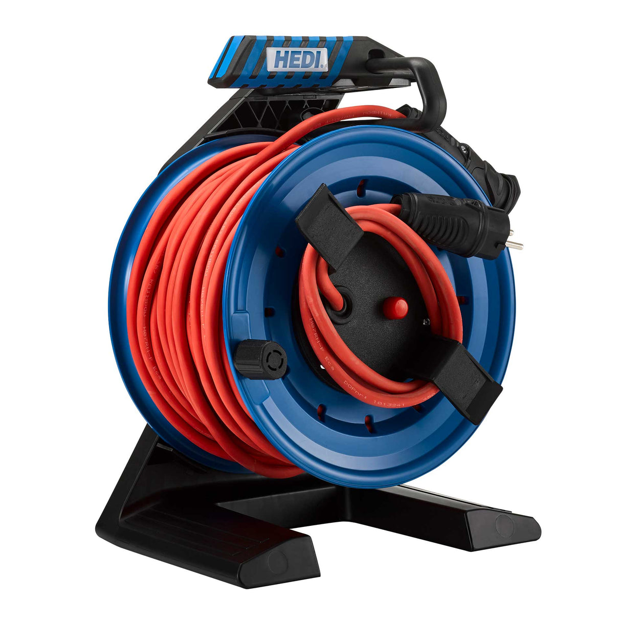 Vollkunststoff-Gerätekabeltrommel Companion Ø 250 mm, 25 m (H07RN-F 3G1,5), IP44 – 1× Schutzkontakt