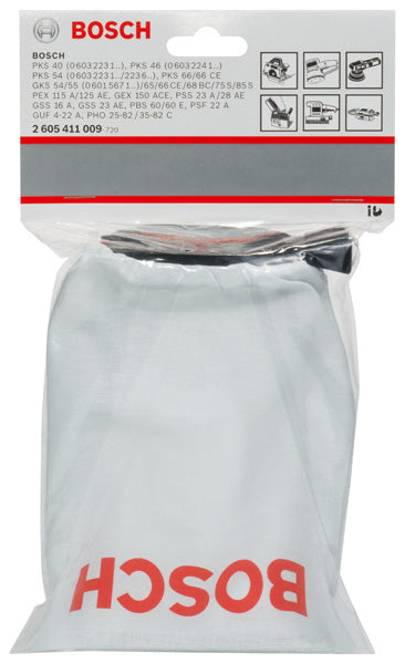 Gewebestaubbeutel für Exzenter-, Band,- Schwingschleifer, Handkreissägen