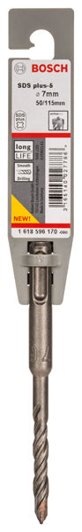 Hammerbohrer SDS plus-5, 7 x 50 x 115 mm