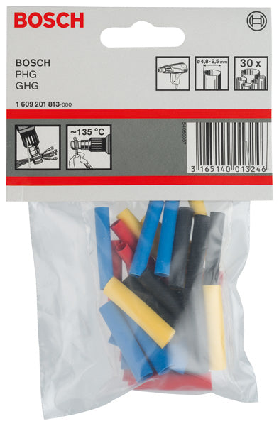 Schrumpfschlauch für Bosch-Heißluftgebläse, 4,8 - 9,5 mm