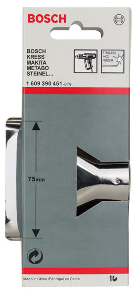 Flächendüse, 75 mm, 33,5 mm, Düse für Bosch-Heißluftgebläse