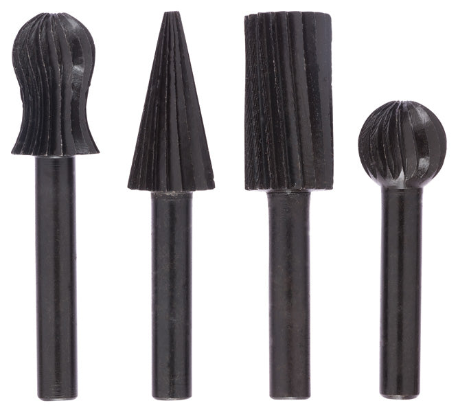 4-tlg. Freihandfräser-Set, 13 mm