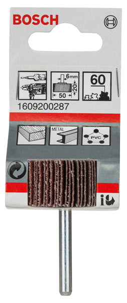 Lamellenschleifer, 6 mm, 50 mm, 20 mm, 60