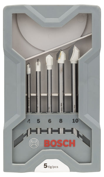 5-tlg. CYL-9 Ceramic Fliesenbohrer-Set, 4–10 mm