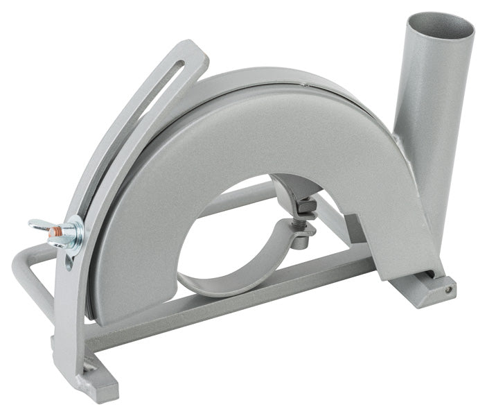 Führungsschlitten mit Absaugstutzen, Spannband, Schraubverschluss, 180 mm