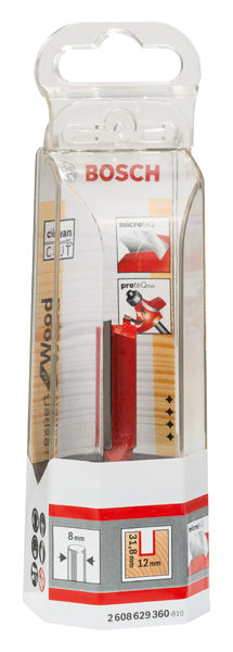 Nutfräser Expert for Wood, Carbide, 8 mm, D1 12 mm, L 31,8 mm, G 63,8 mm