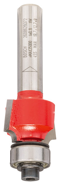 Abrundfräser Expert for Wood, 8 mm, D 18,7 mm, R1 3 mm, L 12,7 mm, G 55 mm