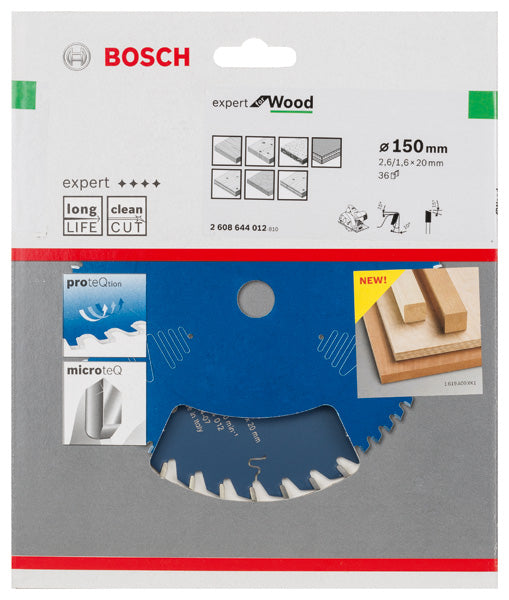 Kreissägeblatt Expert for Wood H 150 x 20 - 36