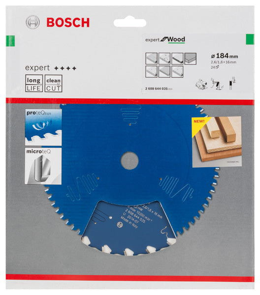 Kreissägeblatt Expert for Wood H 184 x 16 - 24