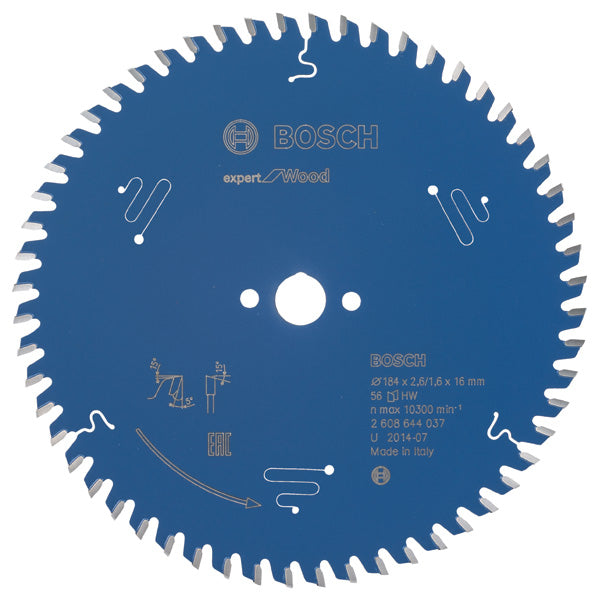 Kreissägeblatt Expert for Wood H 184 x 16 - 56