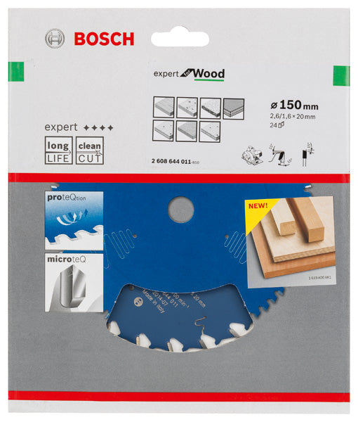 Kreissägeblatt Expert for Wood H 150 x 20 - 24