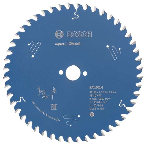 Kreissägeblatt Expert for Wood H 190 x 20 - 48