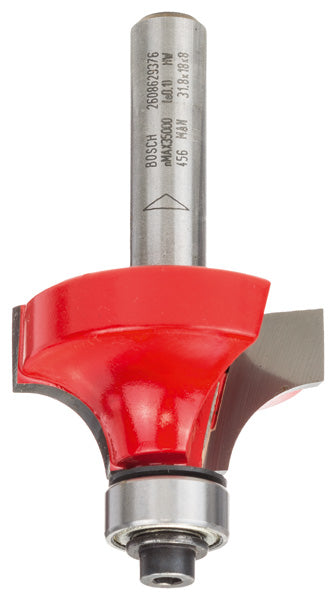 Abrundfräser Expert for Wood, 8 mm, D 31,75 mm, R1 9,5 mm, L 18 mm, G 60 mm