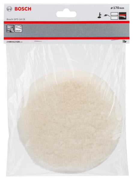 Lammfellscheibe, Ø 170 mm