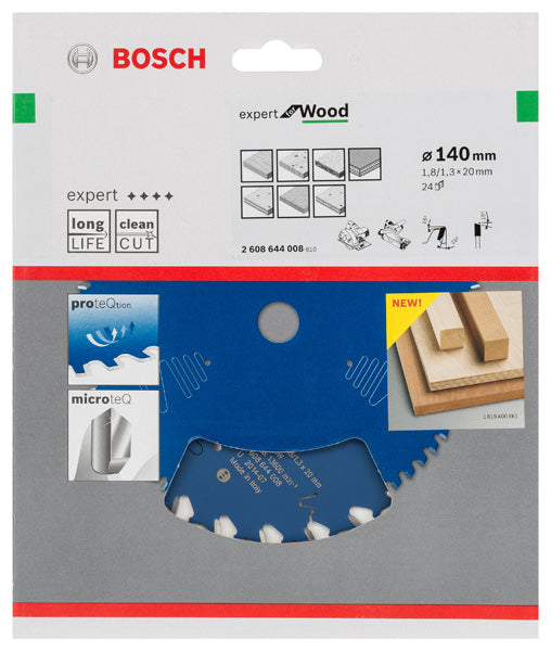 Kreissägeblatt Expert for Wood H 140 x 20 - 24