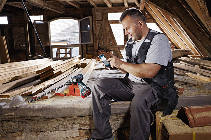 Combo Kit Set, 3 18V-Werkzeuge: GSR 18V-110C, GWX 18V-10 P, GBH 18V-26F, 2x Akku