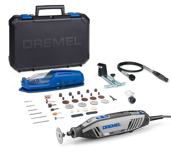DREMEL® 4250, Multifunktionswerkzeug, 45 Zubehöre, 3 Vorsatzgeräte