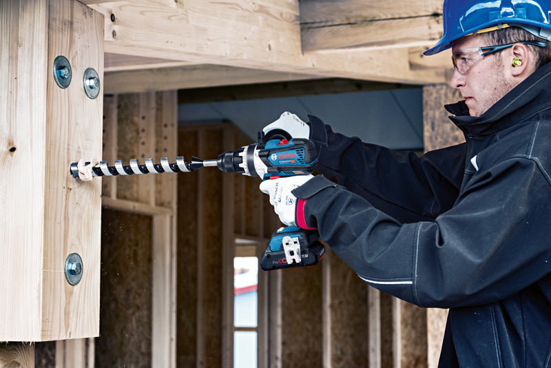 Combo Kit Set mit 4 x 18V-Werkzeugen: GSR + GDX + GWS + GBH + 3 x Akku