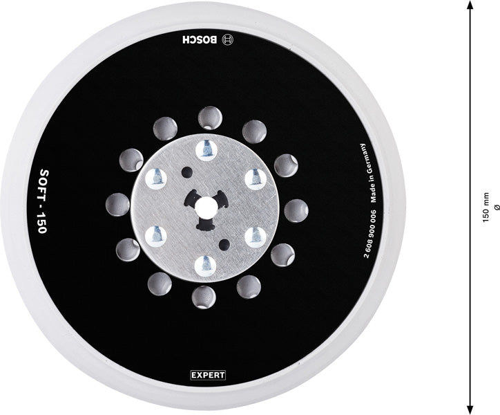 EXPERT Universal-Multi-Loch-Schleifteller, 150 mm, weich