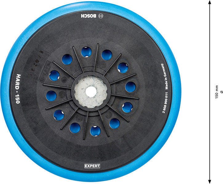 EXPERT Multi-Loch-Schleifteller für Bosch, 150 mm, hart